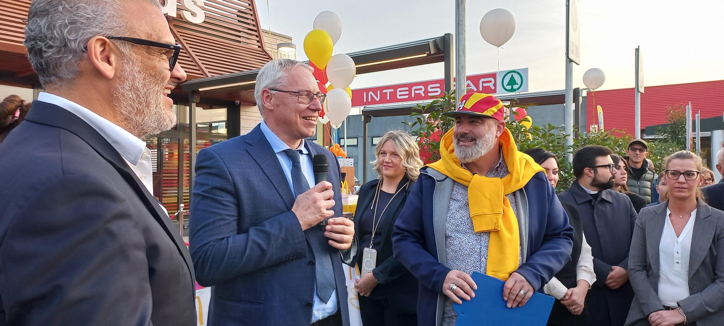 COMMERCIO. BORDIN A BAGNARIA ARSA: NUOVO MCDONALD